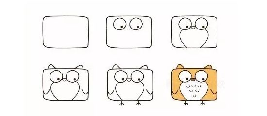 简笔画大全 小动物