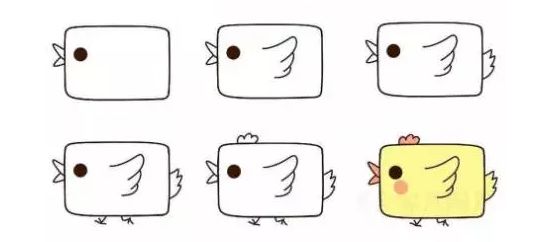 简笔画大全 小动物