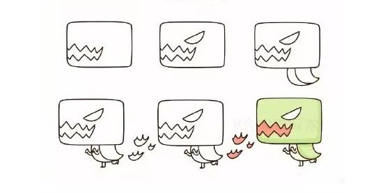 简笔画大全 小动物