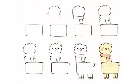 简笔画大全 小动物