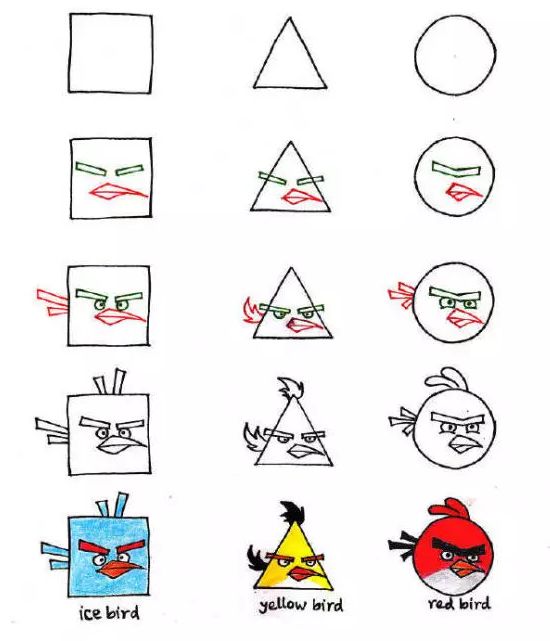 简笔画大全 小动物