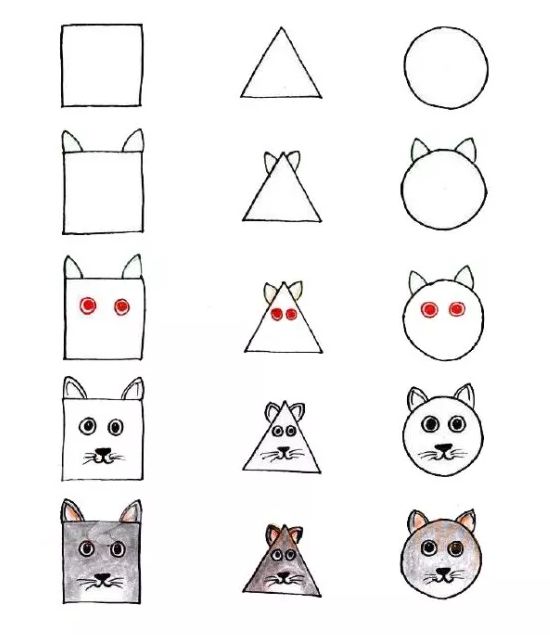 简笔画大全 小动物