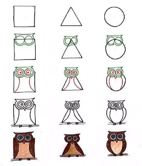 简笔画大全 小动物