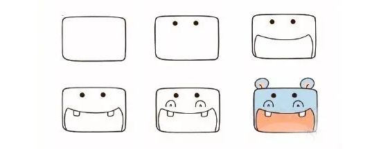 简笔画大全 小动物