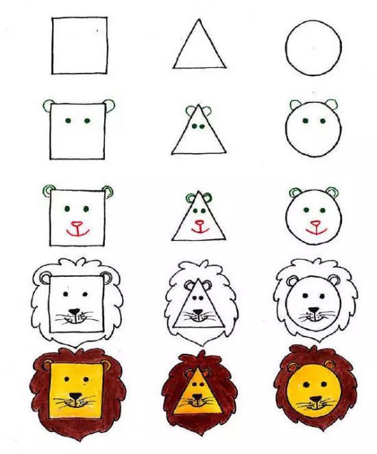 简笔画大全 小动物