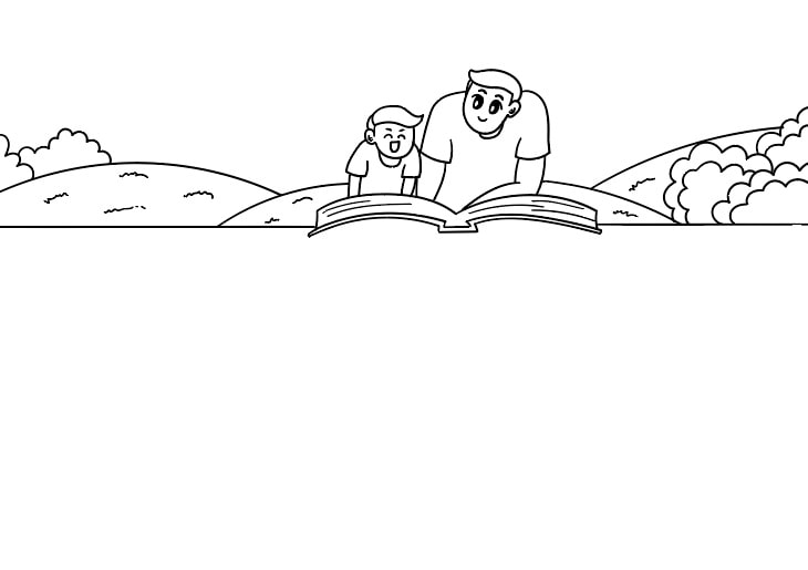 父亲节的手抄报怎么画简单又漂亮