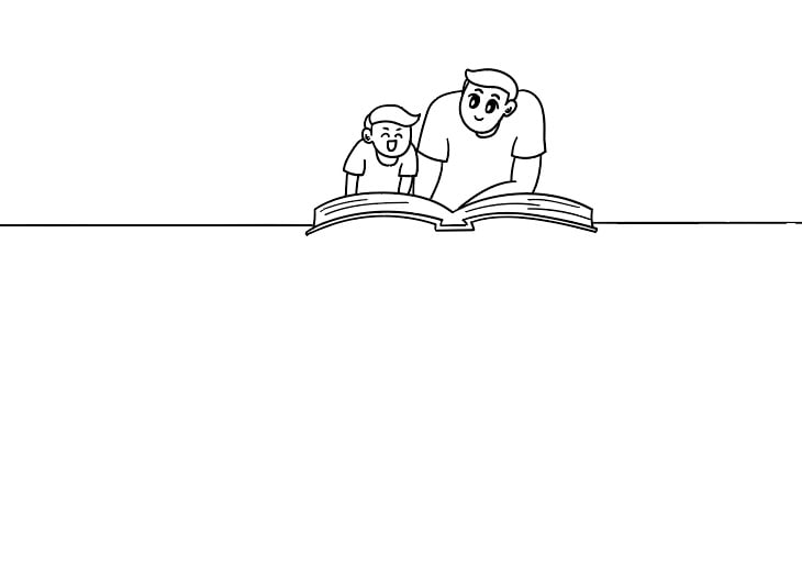 父亲节的手抄报怎么画简单又漂亮