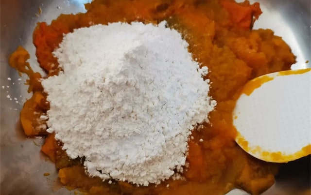 空气炸锅食谱咸香南瓜饼的做法