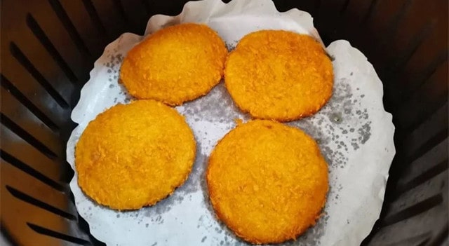 空气炸锅食谱咸香南瓜饼的做法