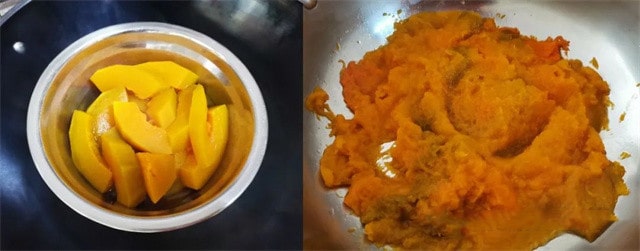 空气炸锅食谱咸香南瓜饼的做法