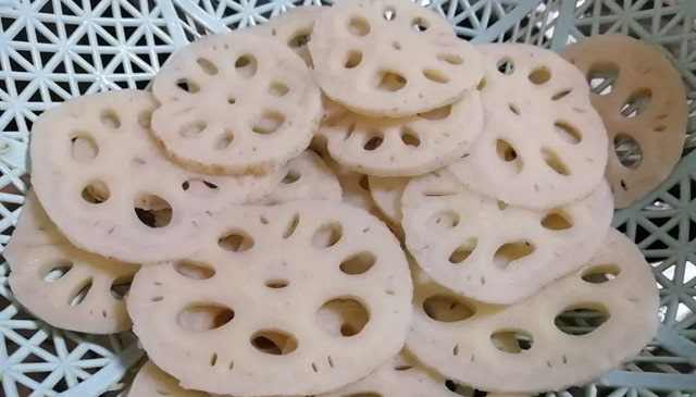 空气炸锅食谱香脆莲藕片的做法