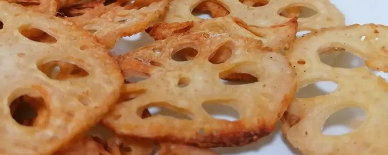 空气炸锅食谱香脆莲藕片的做法