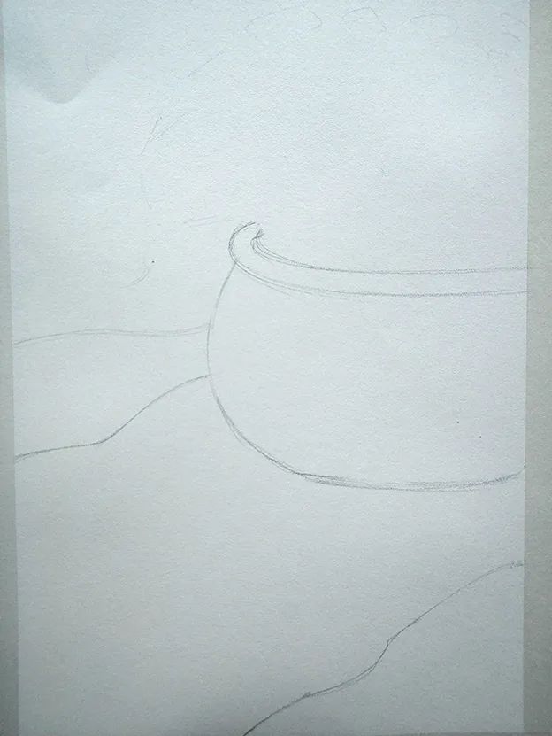 漂亮水粉画作品教程步骤《花篮》