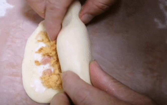 空气炸锅食谱肉松面包的做法