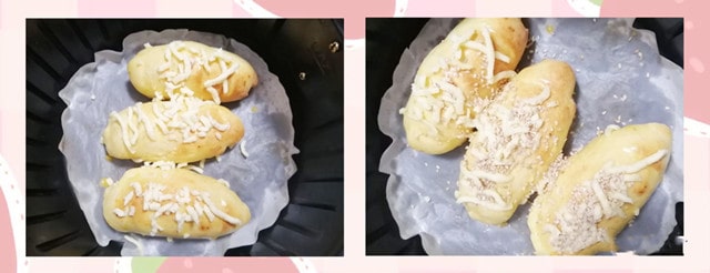 空气炸锅食谱肉松面包的做法