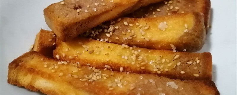 空气炸锅食谱蜂蜜吐司