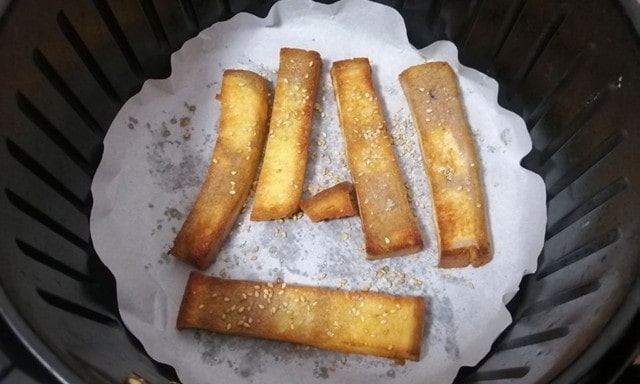 空气炸锅食谱蜂蜜吐司