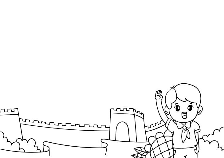 童心向党儿童手抄报图片怎么画