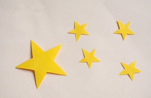 童心向党，手工制作五星红旗