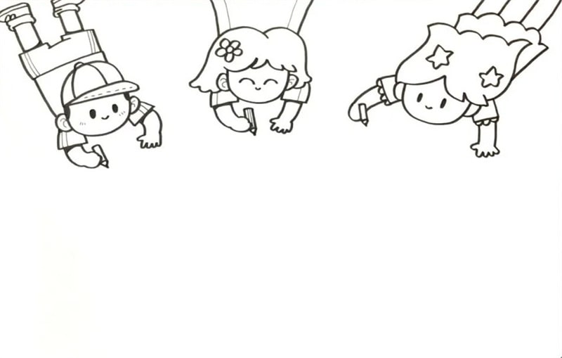 童心向党、喜迎二十大​手抄报教程