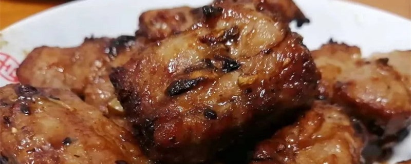 空气炸锅食谱豆豉香甜排骨的做法