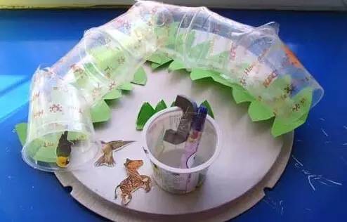 幼儿园废旧材料自制玩教具