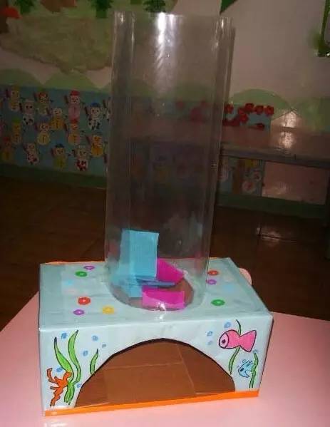 幼儿园废旧材料自制玩教具