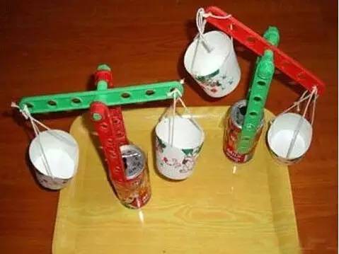 幼儿园废旧材料自制玩教具