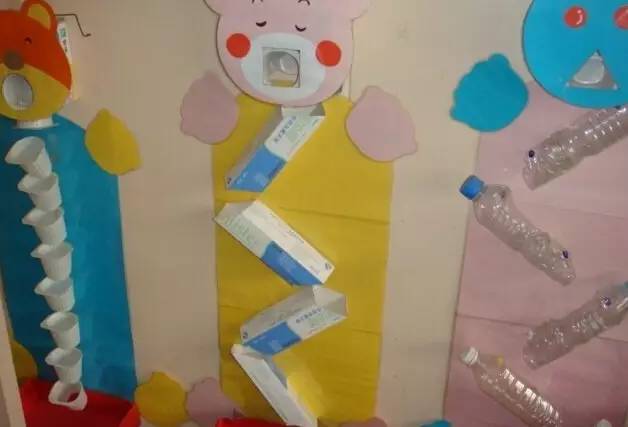 幼儿园废旧材料自制玩教具