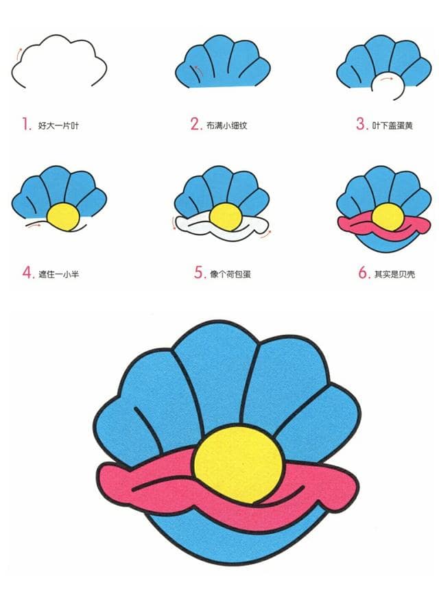 动物儿童简笔画