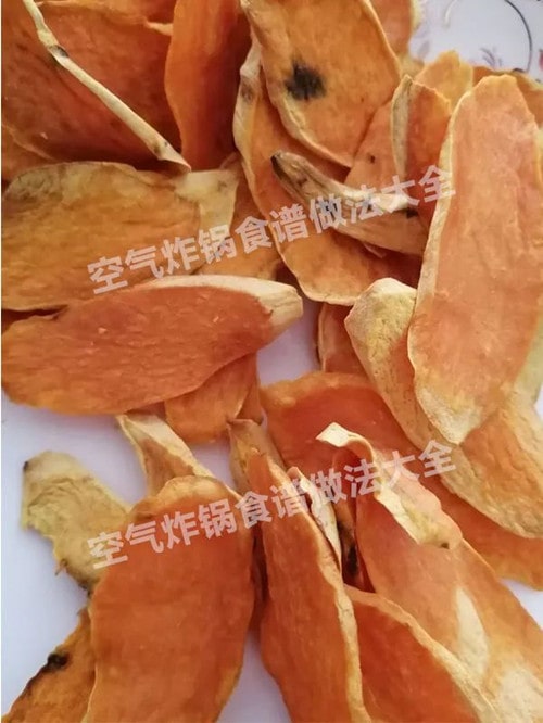 空气炸锅炸香甜酥脆红薯片