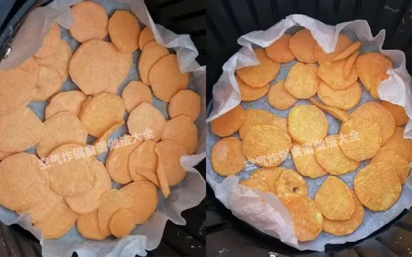 空气炸锅炸香甜酥脆红薯片