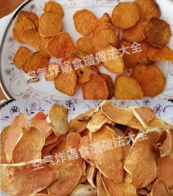 空气炸锅炸香甜酥脆红薯片