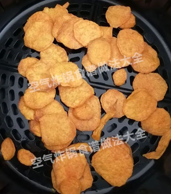 空气炸锅炸香甜酥脆红薯片