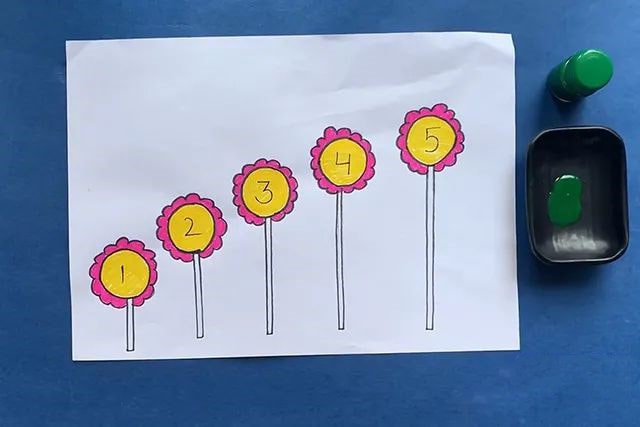 教幼儿认识数字1-5的八个游戏