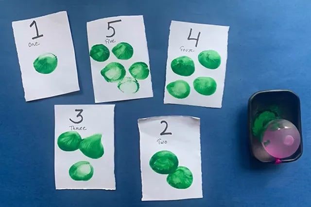 教幼儿认识数字1-5的八个游戏