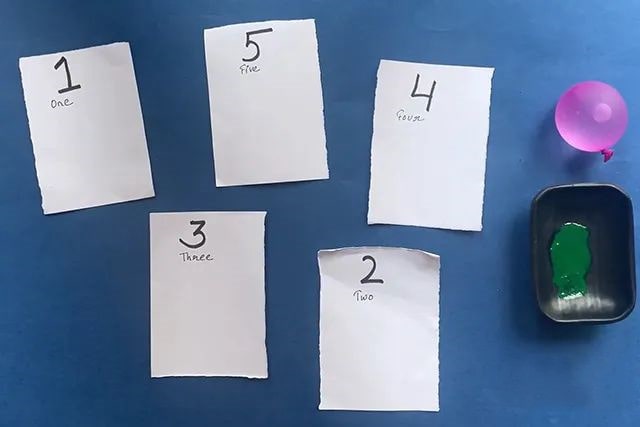 教幼儿认识数字1-5的八个游戏