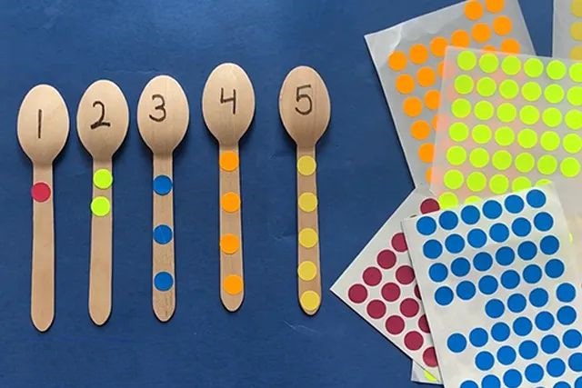 教幼儿认识数字1-5的八个游戏