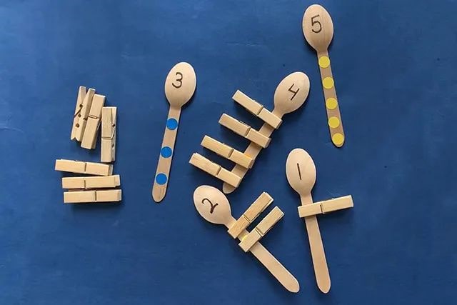 教幼儿认识数字1-5的八个游戏