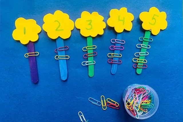 教幼儿认识数字1-5的八个游戏