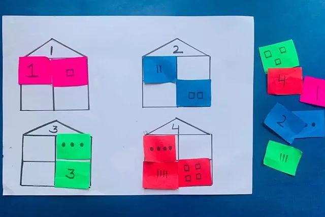 教幼儿认识数字1-5的八个游戏