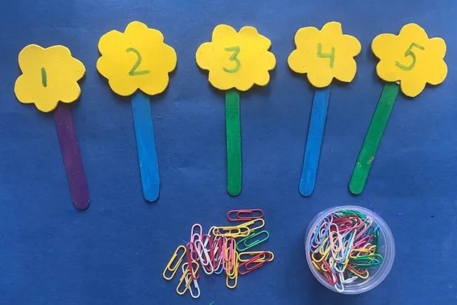 教幼儿认识数字1-5的八个游戏