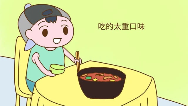 避免口味重的诱惑，损害宝宝味觉发育