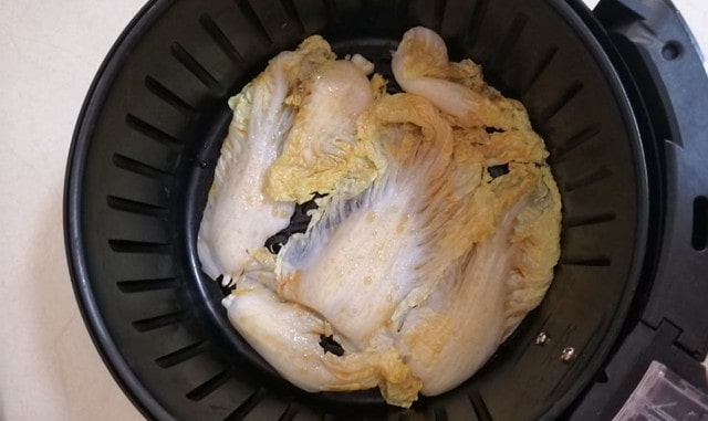 空气炸锅食谱酸辣白菜的做法