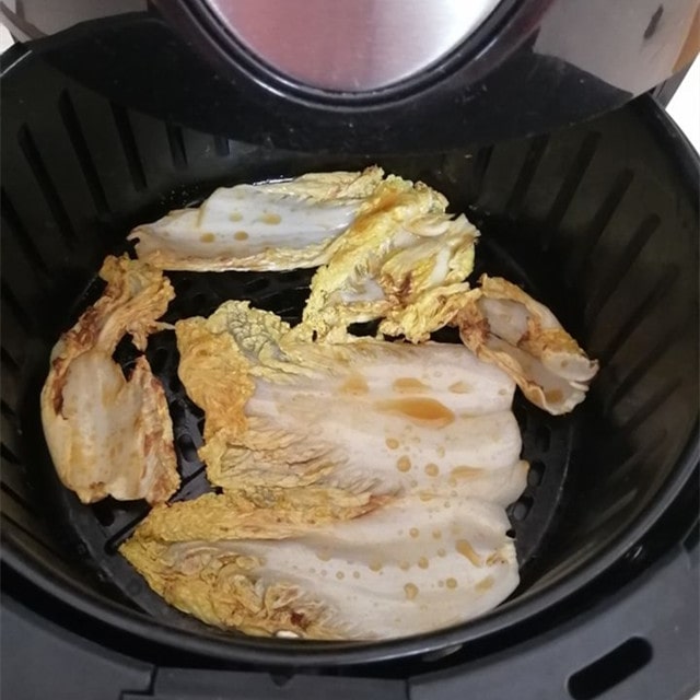 空气炸锅食谱酸辣白菜的做法