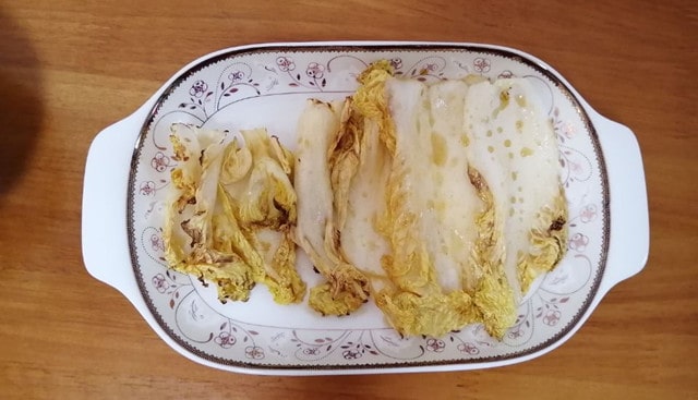 空气炸锅食谱酸辣白菜的做法