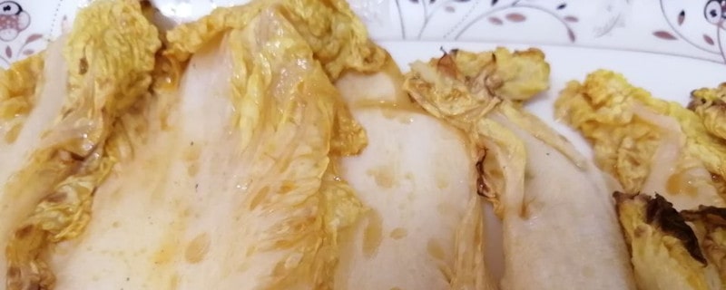 空气炸锅食谱酸辣白菜的做法