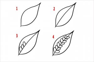 树叶简笔画的画法10种