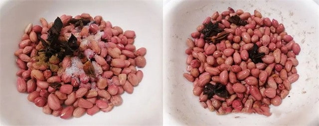 空气炸锅食谱 盐焗花生米的做法