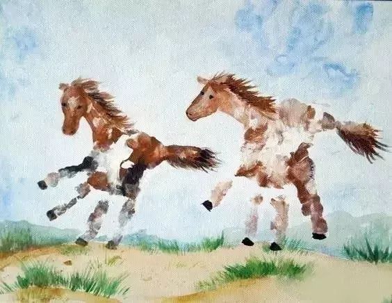 幼儿园创意手掌画